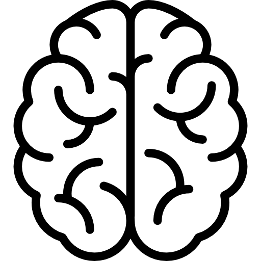 Brain pattern icon